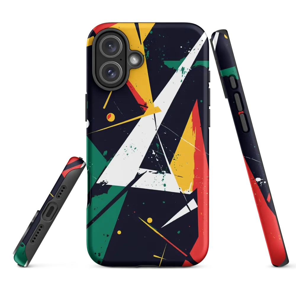 Dynamic Geometries | Phone Case |  16 Plus | Tough Case | Matte