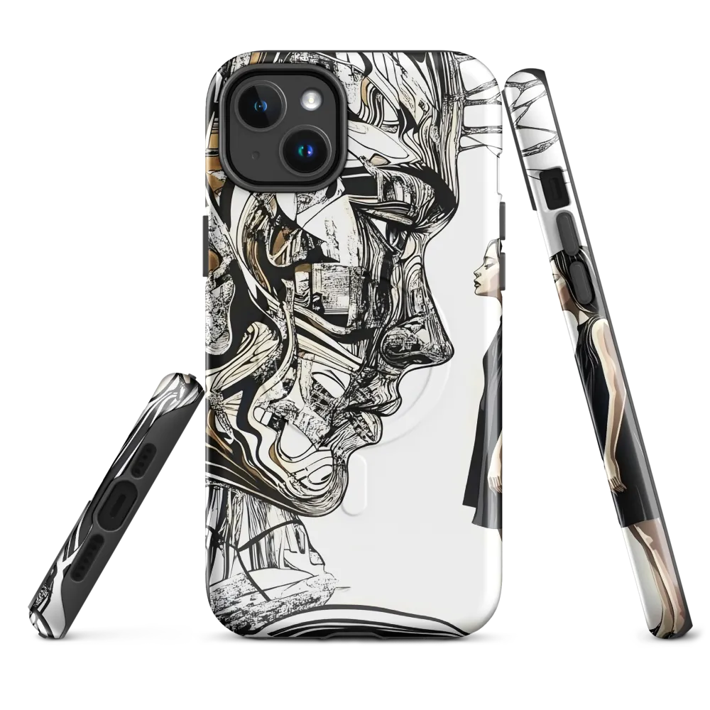 Reflections of Duality | Phone Case |  14 Plus | MagSafe® Tough Case | Glossy