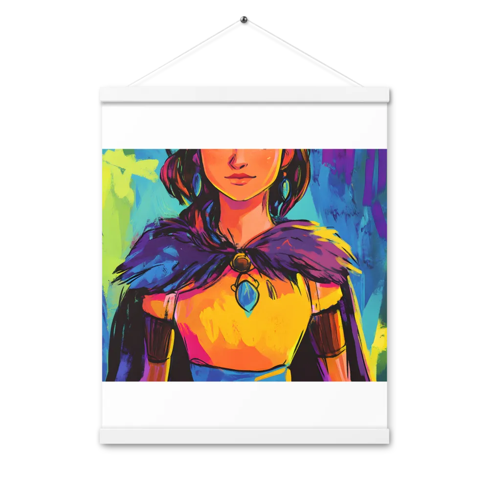 Guardian of Colors | Poster With White Wood Hanger | 16″×20″