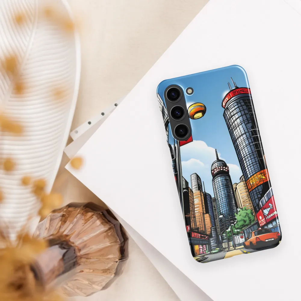 Urban Pulse: A Comic Cityscape