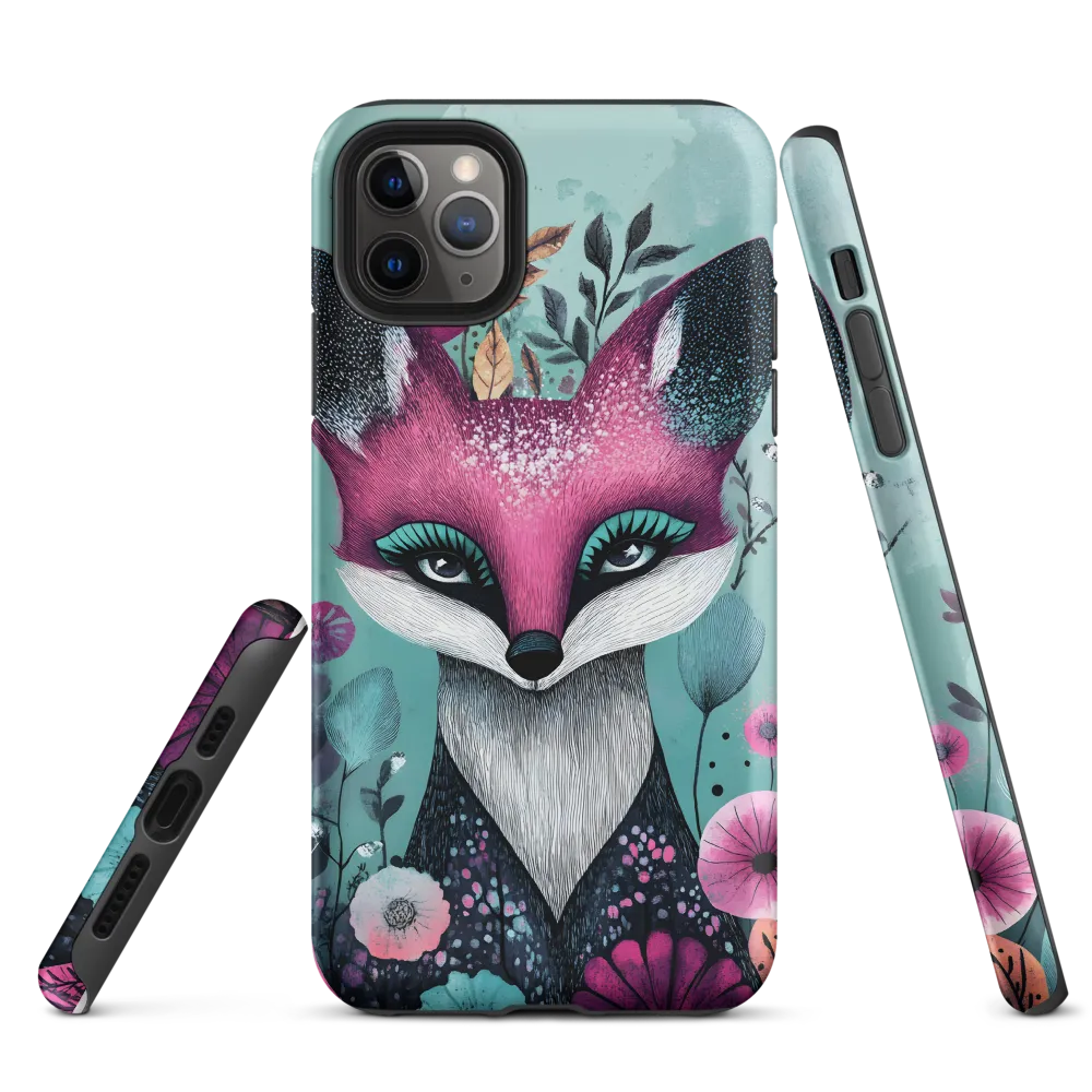 Whimsical Fox Among Blossoms | Phone Case |  11 Pro Max | Tough Case | Matte