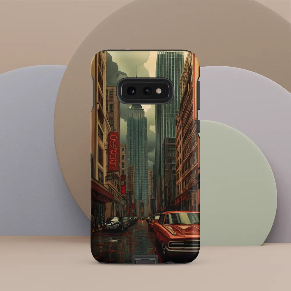 Nostalgic Cityscape: Reflections of a Forgotten Era