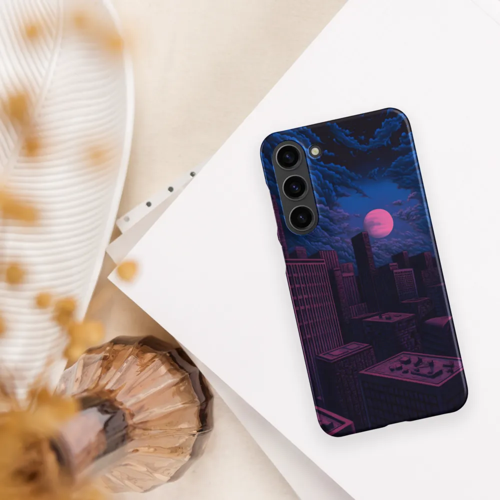 Moonlit Urban Dreams | Phone Case |  S23 Plus | Snap Case | Matte
