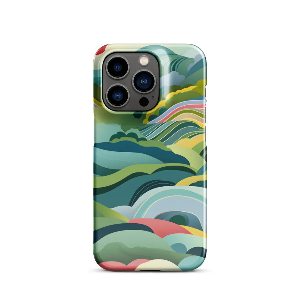 Waves of Serenity | Phone Case |  14 Pro | Snap Case | Glossy