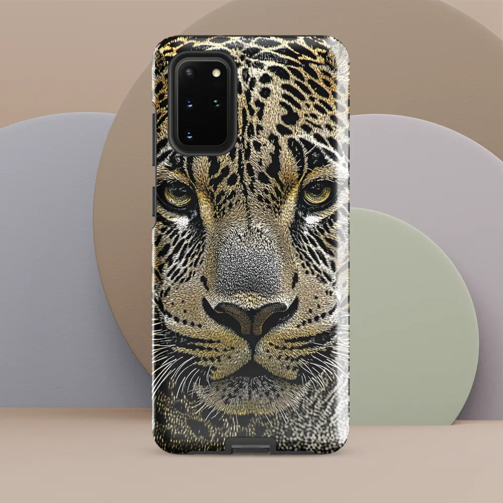 The Majestic Gaze: Portrait of a Leopard