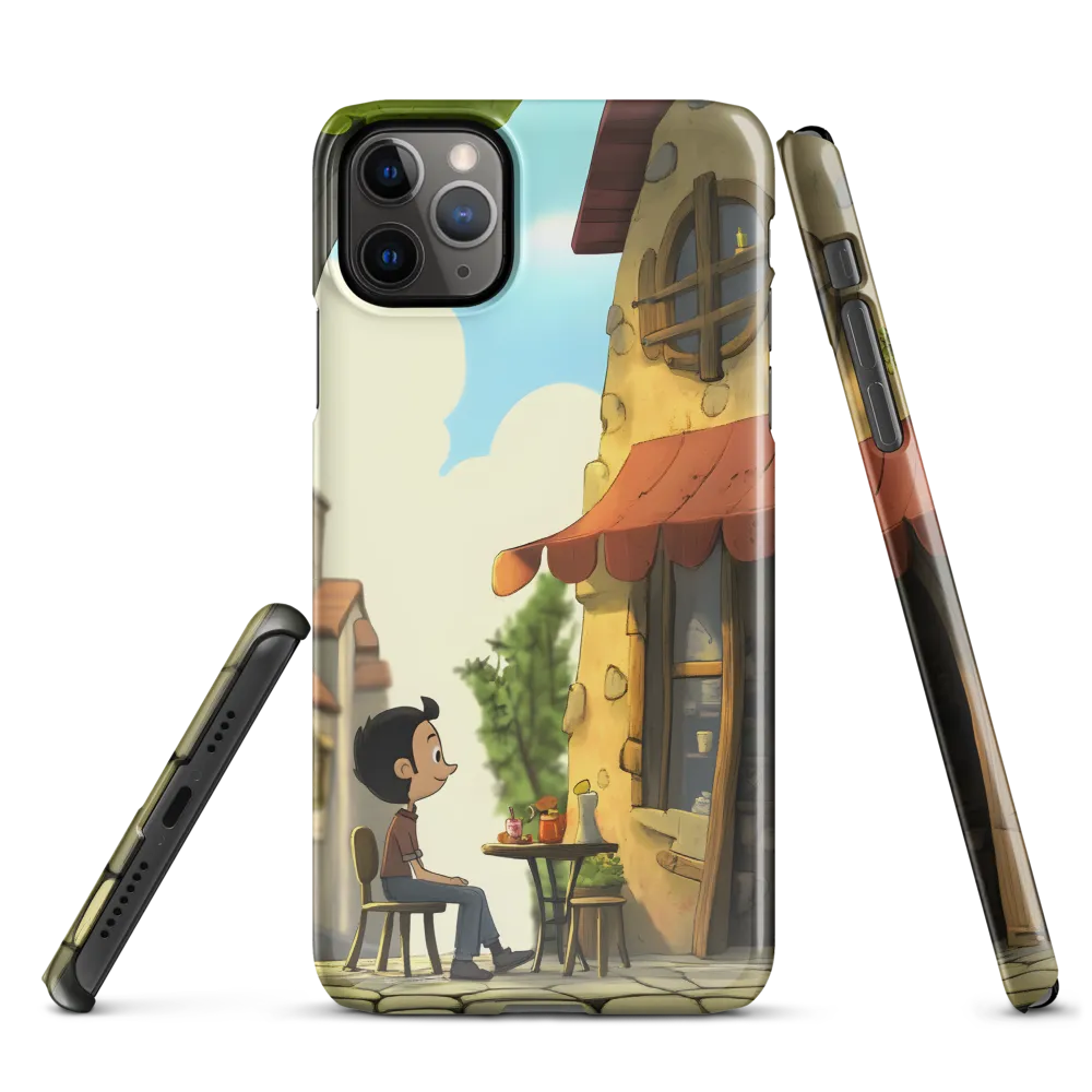 A Moment of Wonder at the Cafe | Phone Case |  11 Pro Max | Snap Case | Glossy