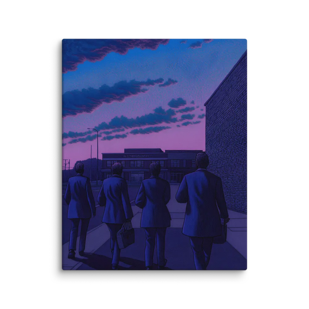 The Twilight Stroll | Canvas | 24″×30″