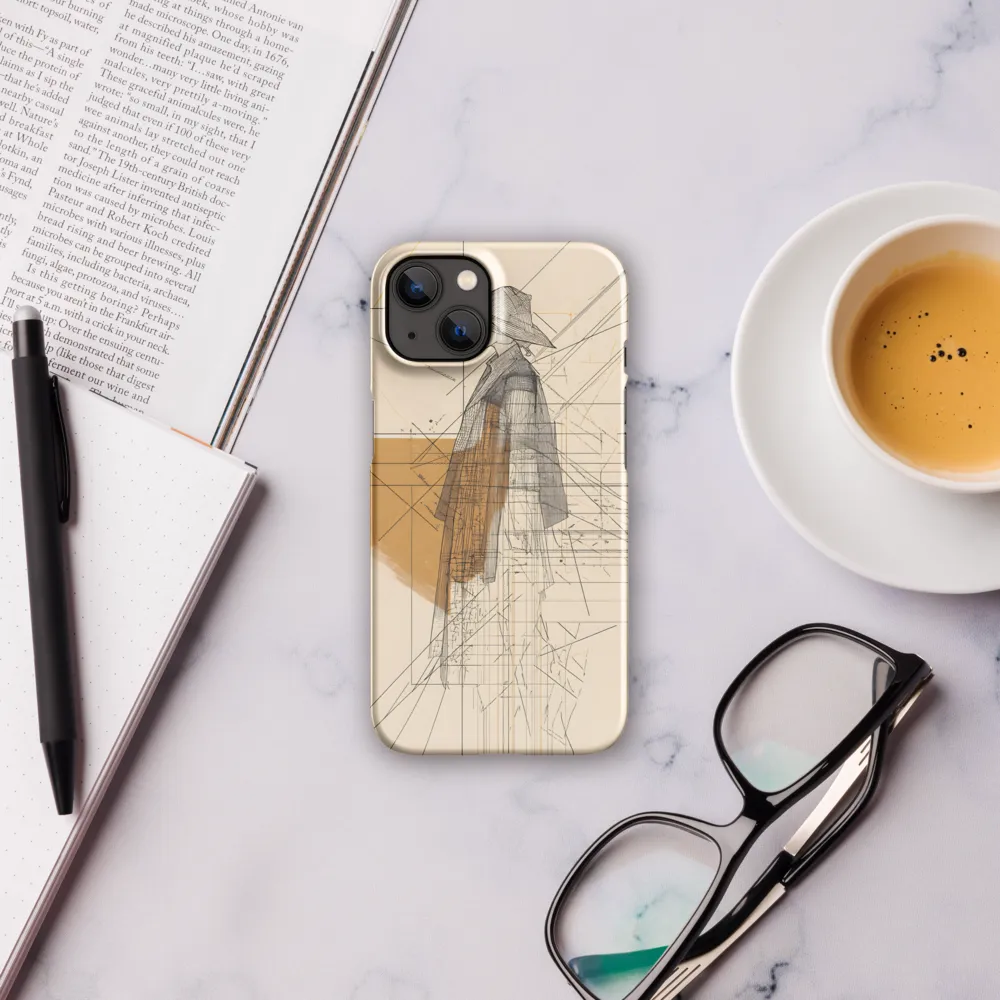 Abstract Profile: A Minimalist Exploration | Phone Case |  13 | Snap Case | Glossy