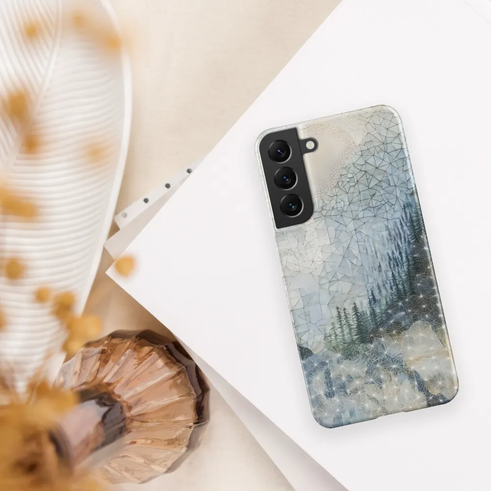 Horizon of Geometric Serenity | Phone Case |  S22 Plus | Snap Case | Matte