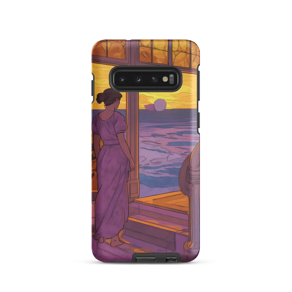 Whispers of the Sunset | Phone Case |  S10 | Tough Case | Matte