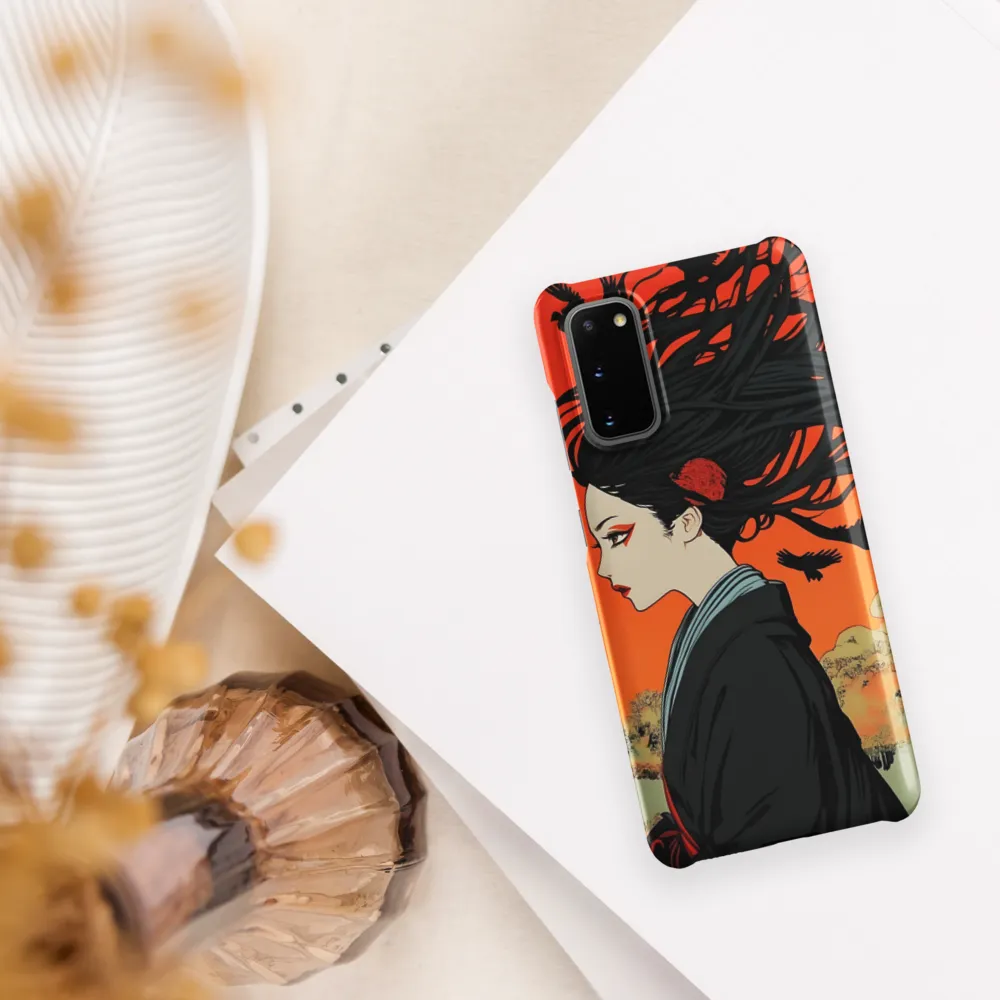 Whispers of Shadows | Phone Case |  S20 | Snap Case | Matte