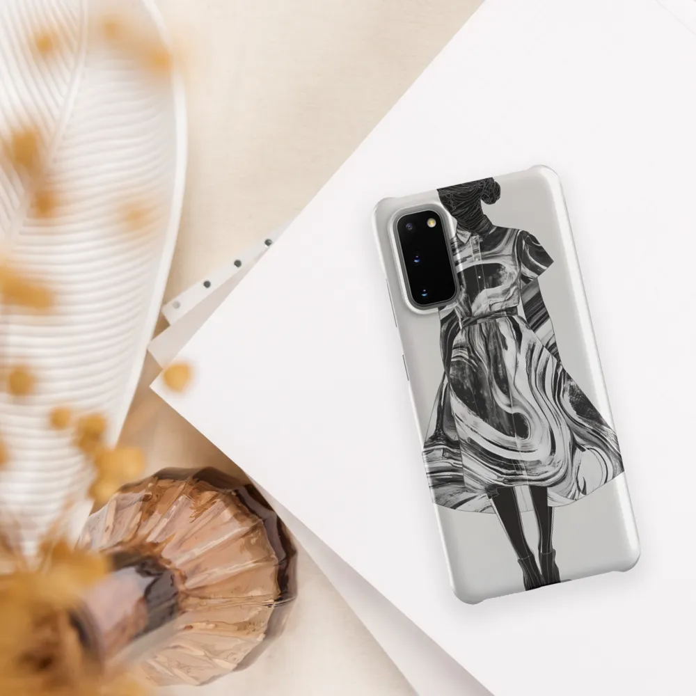 Whirls of Elegance: A Contemporary Fashion Design