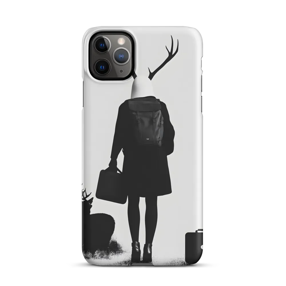 Antlered Reflections | Phone Case |  11 Pro Max | Snap Case | Matte