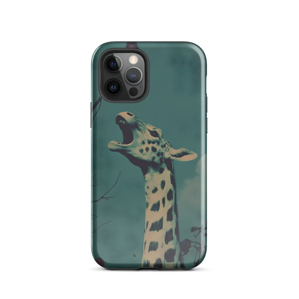 Whispers of the Tall: A Surreal Giraffe Encounter