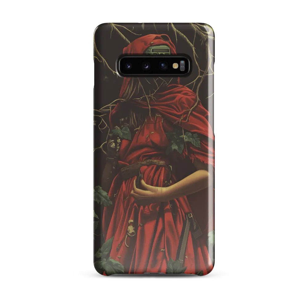 The Enigmatic Cloaked Traveler | Phone Case |  S10 Plus | Snap Case | Glossy