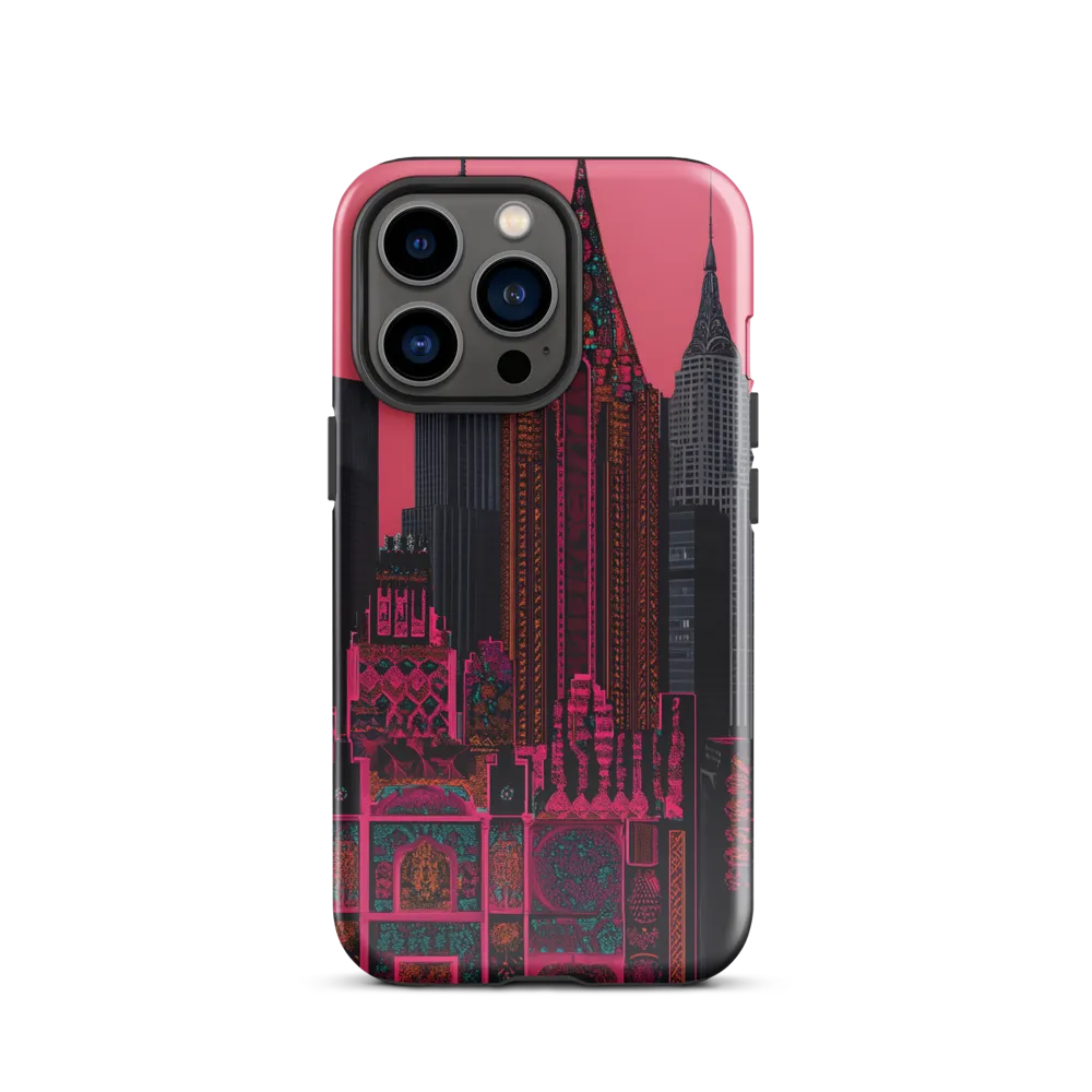 Urban Vibrance: A Digital Exploration of Skyscrapers