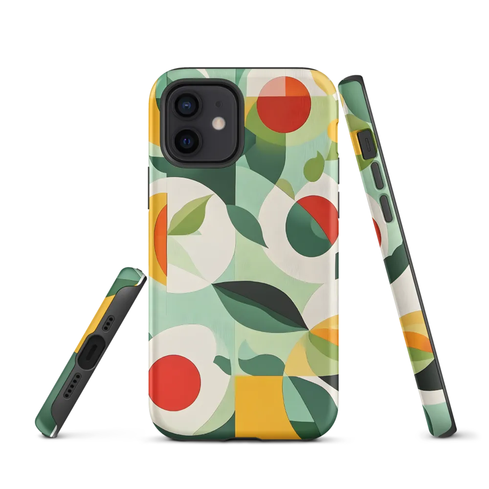 Harmony in Shapes: A Playful Abstract Design