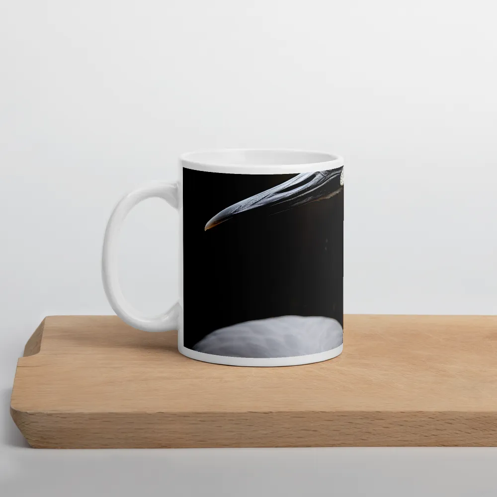 Ember-Crested Elegance | Mug with White inside | 11 oz