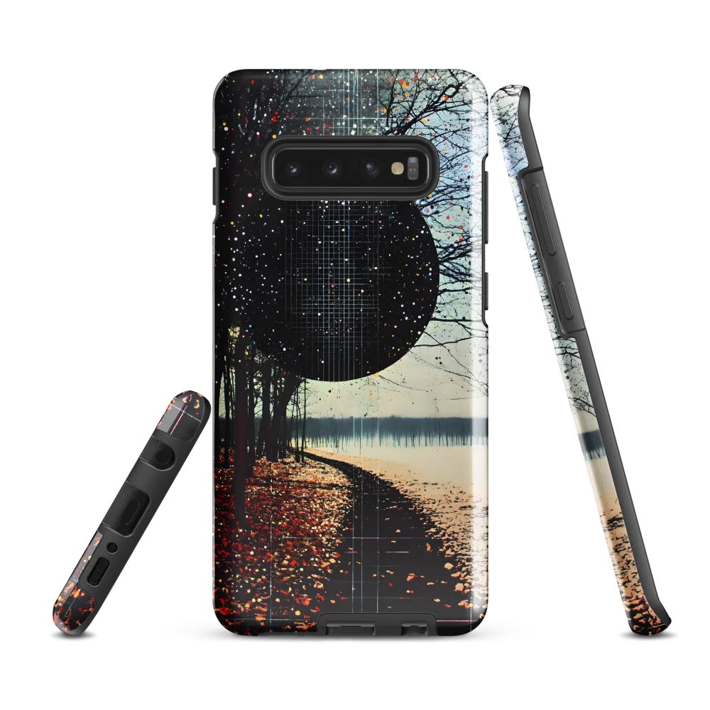 Cosmic Path Through Autumn | Phone Case |  S10 Plus | Tough Case | Glossy