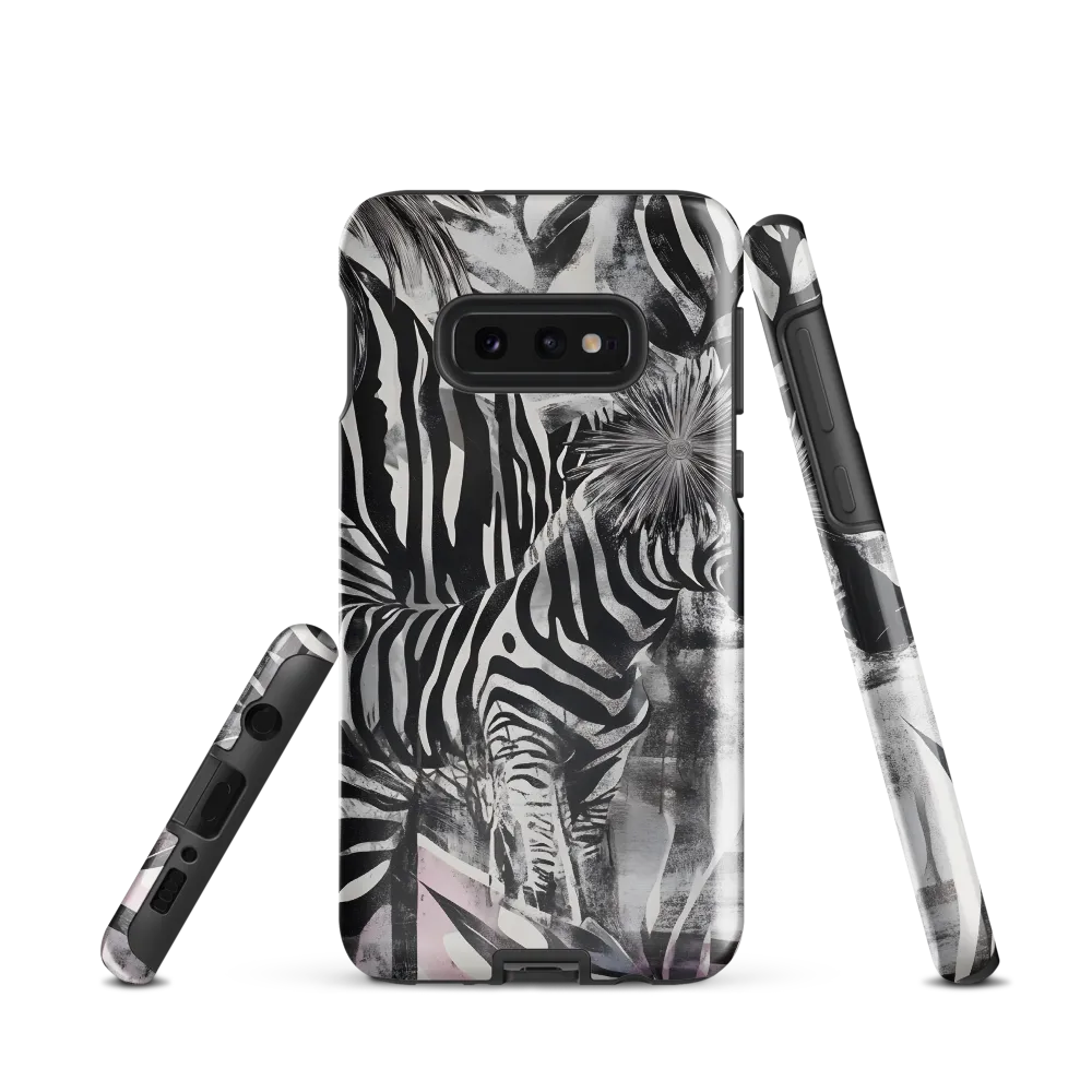 Zebra in the Jungle of Illusions | Phone Case |  S10e | Tough Case | Glossy