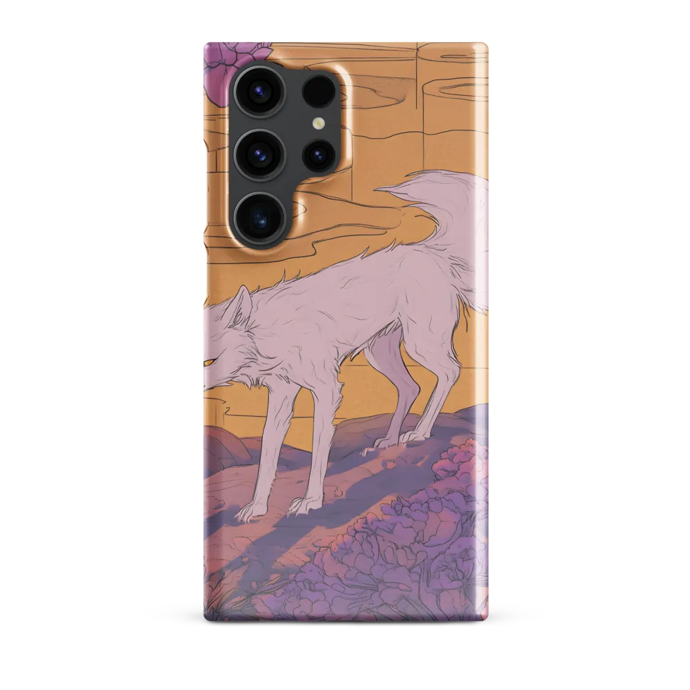 Whispers of the Violet Dawn | Phone Case |  S23 Ultra | Snap Case | Glossy