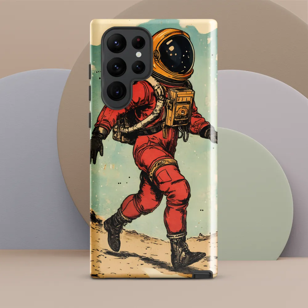 The Cosmic Wanderer | Phone Case |  S22 Ultra | Tough Case | Glossy
