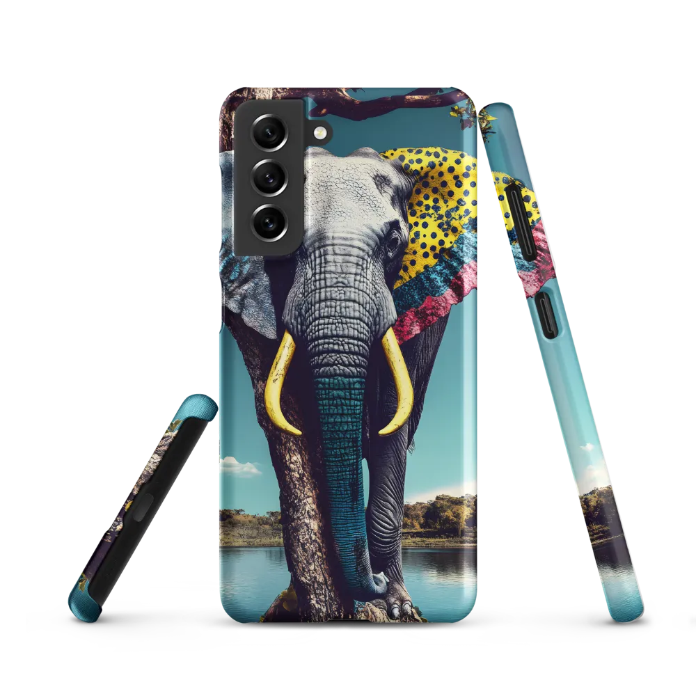 Playful Elegance: The Surreal Elephant