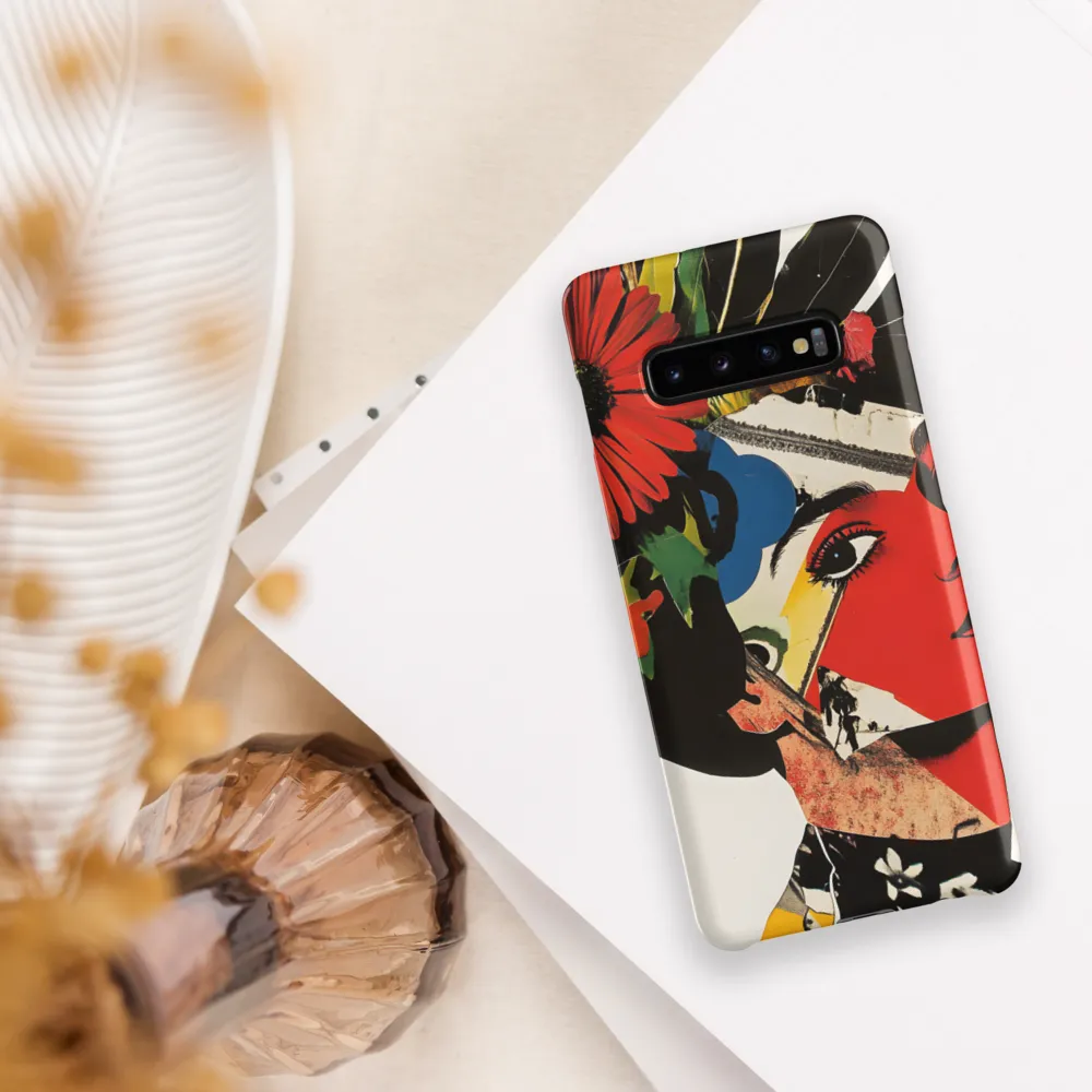 Vibrant Portrait of Femininity | Phone Case |  S10 Plus | Snap Case | Matte