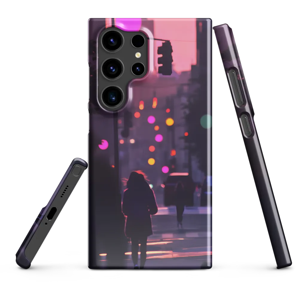 City Silhouettes at Dusk | Phone Case |  S24 Ultra | Snap Case | Glossy