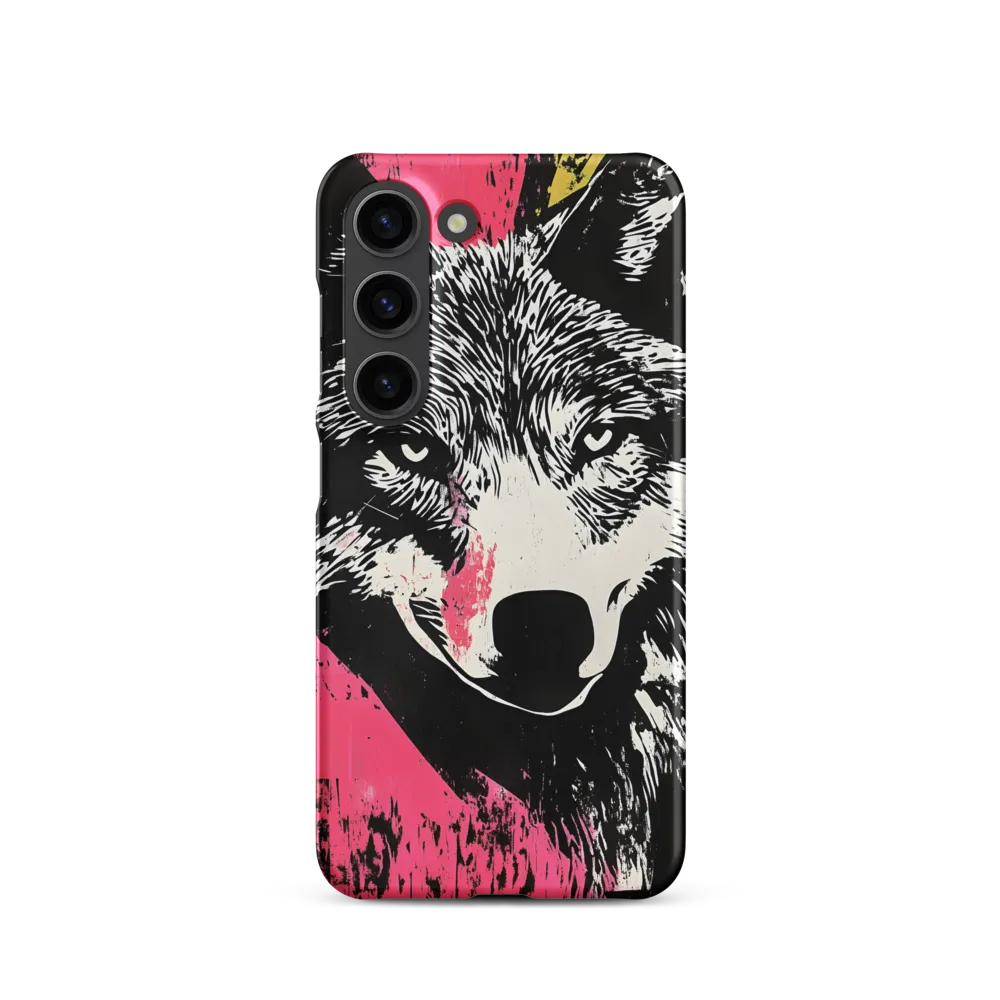 Intense Gaze of the Wolf