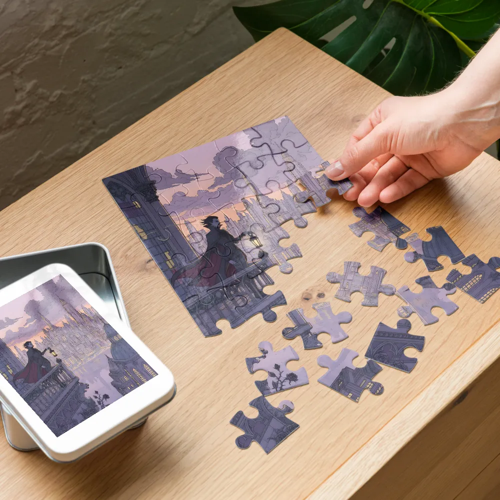 Twilight Sentinel 
 Jigsaw Puzzle in Tin Box