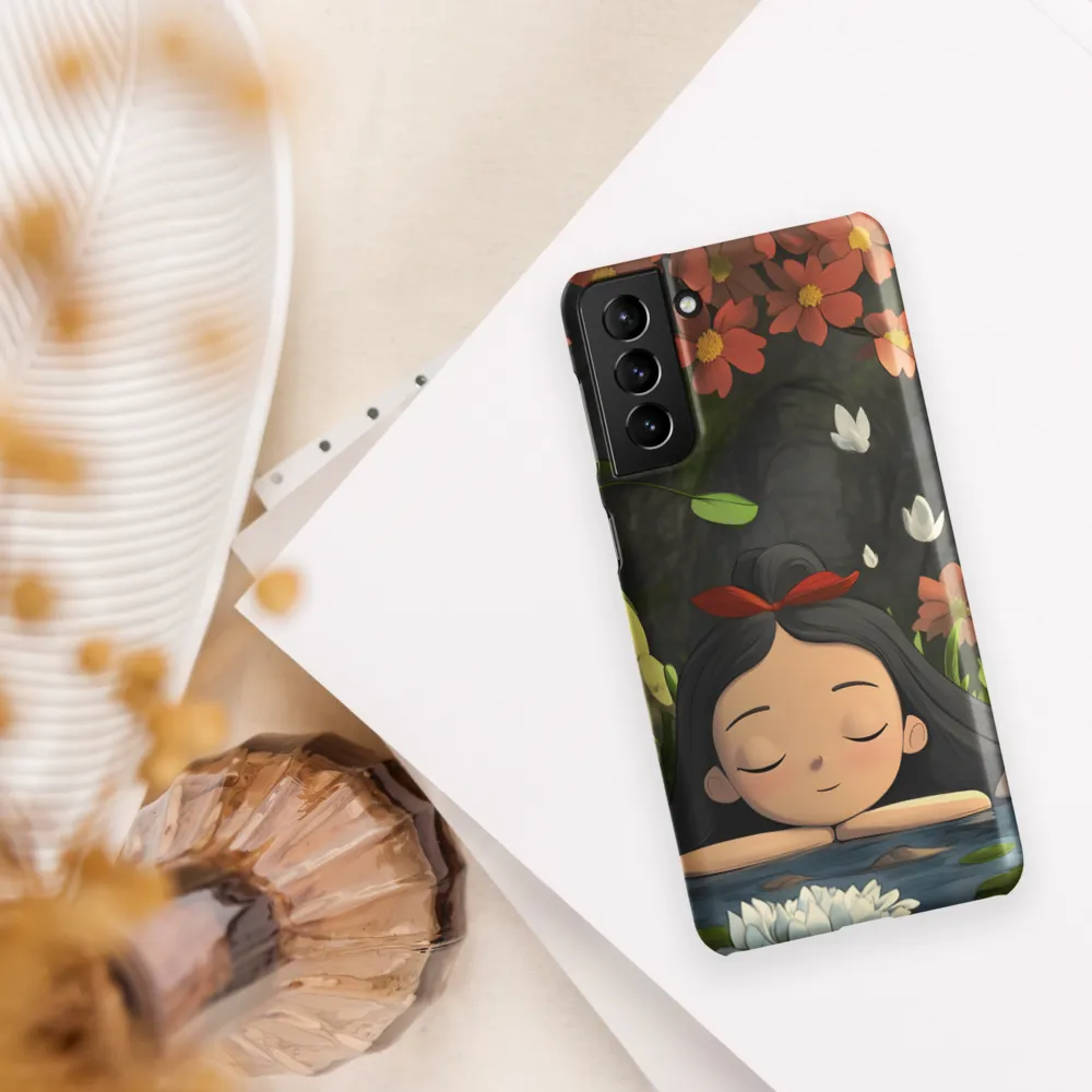 Tranquility by the Waterside | Phone Case |  S21 Plus | Snap Case | Matte
