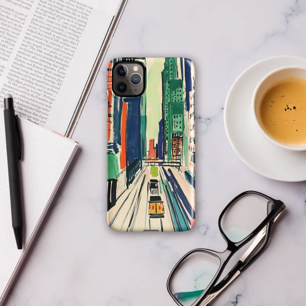 Urban Vibrance: A City in Motion | Phone Case |  11 Pro Max | Snap Case | Glossy