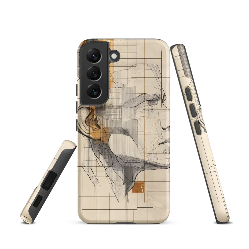 Geometric Reverie | Phone Case |  S22 | Tough Case | Matte
