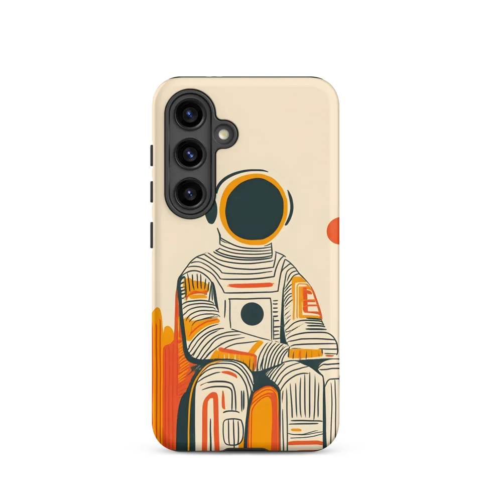 Contemplation of the Stars | Phone Case |  S24 | Tough Case | Matte
