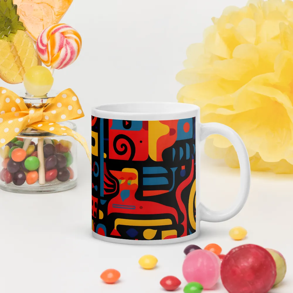 Mosaic of Playful Patterns | Mugs | Multiple Sizes & Colors