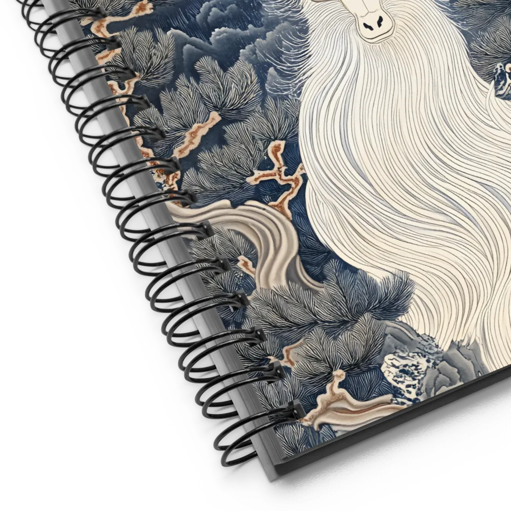 The Enchanted Stag | Spiral Notebook