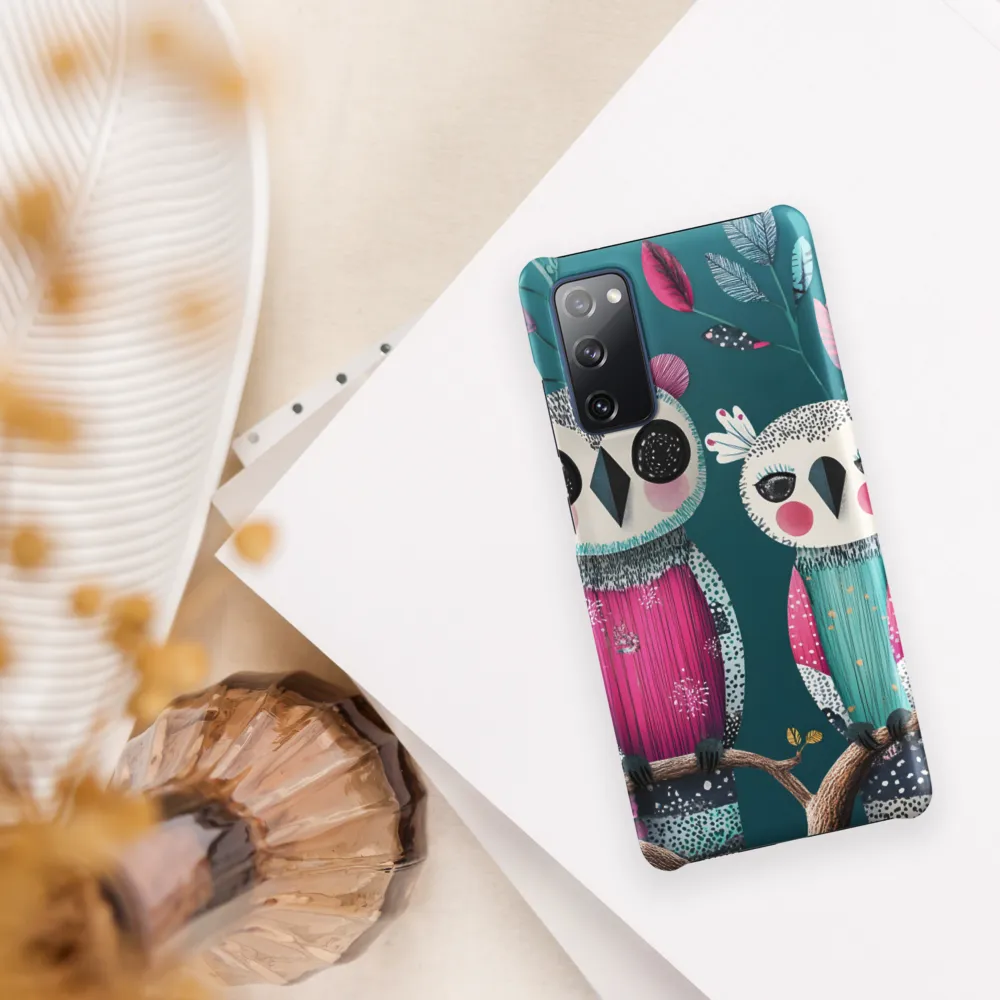 Whimsical Duo: A Celebration of Nature and Color