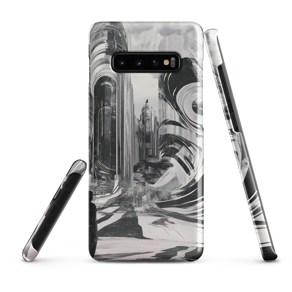 Architectural Dreams in Monochrome | Phone Case |  S10 Plus | Snap Case | Glossy