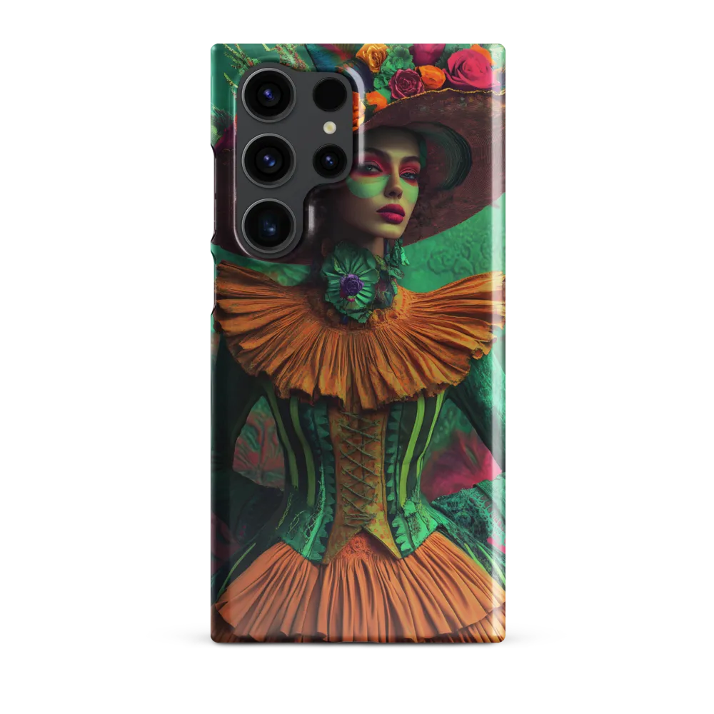Ethereal Elegance in Color | Phone Case |  S23 Ultra | Snap Case | Glossy