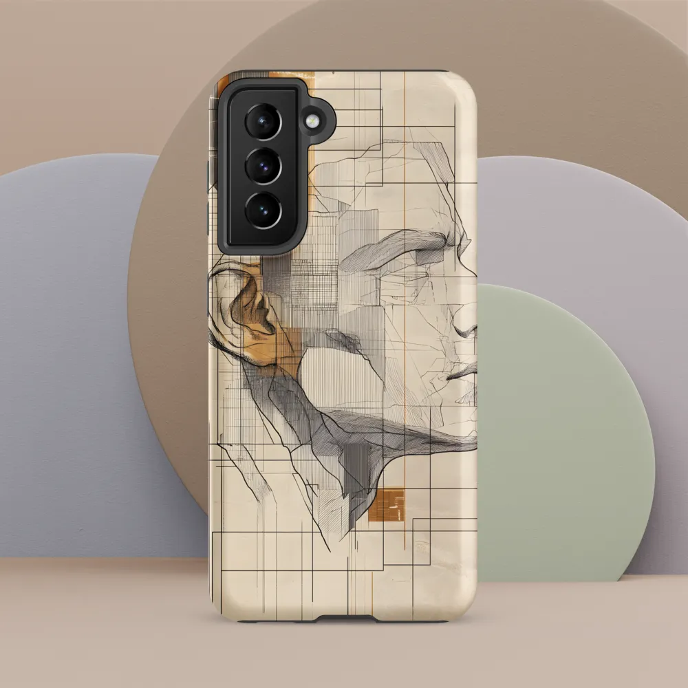Geometric Reverie | Phone Case |  S21 FE | Tough Case | Matte