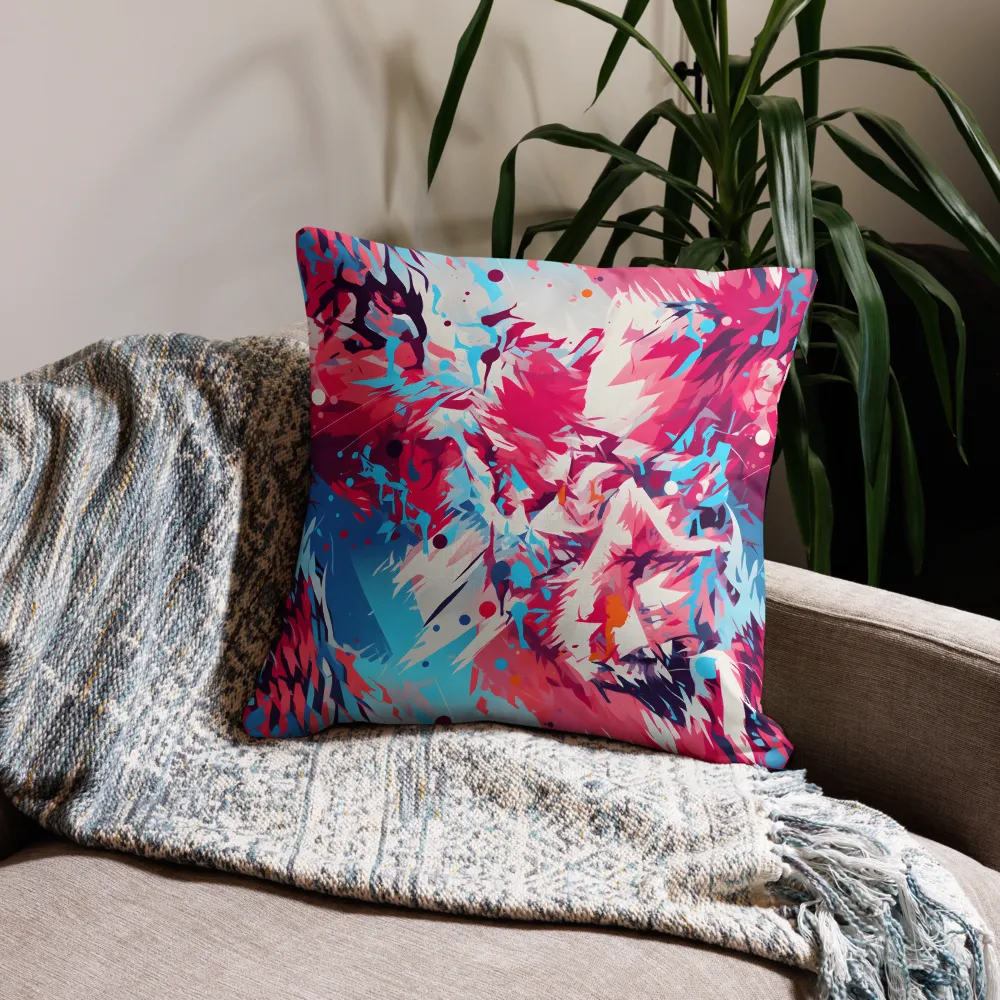 Energized Abstraction | Pillow | 22″×22″