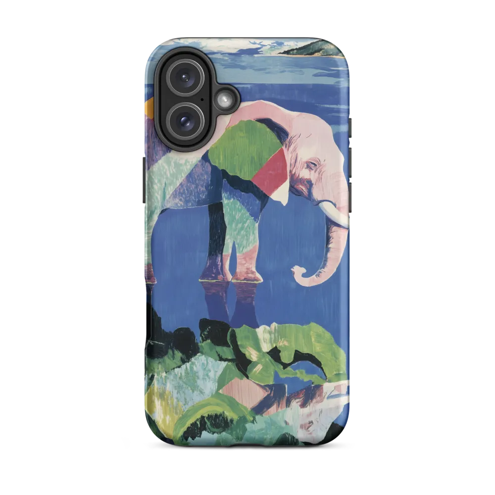 Serenity in Color: The Elephants of Reflection