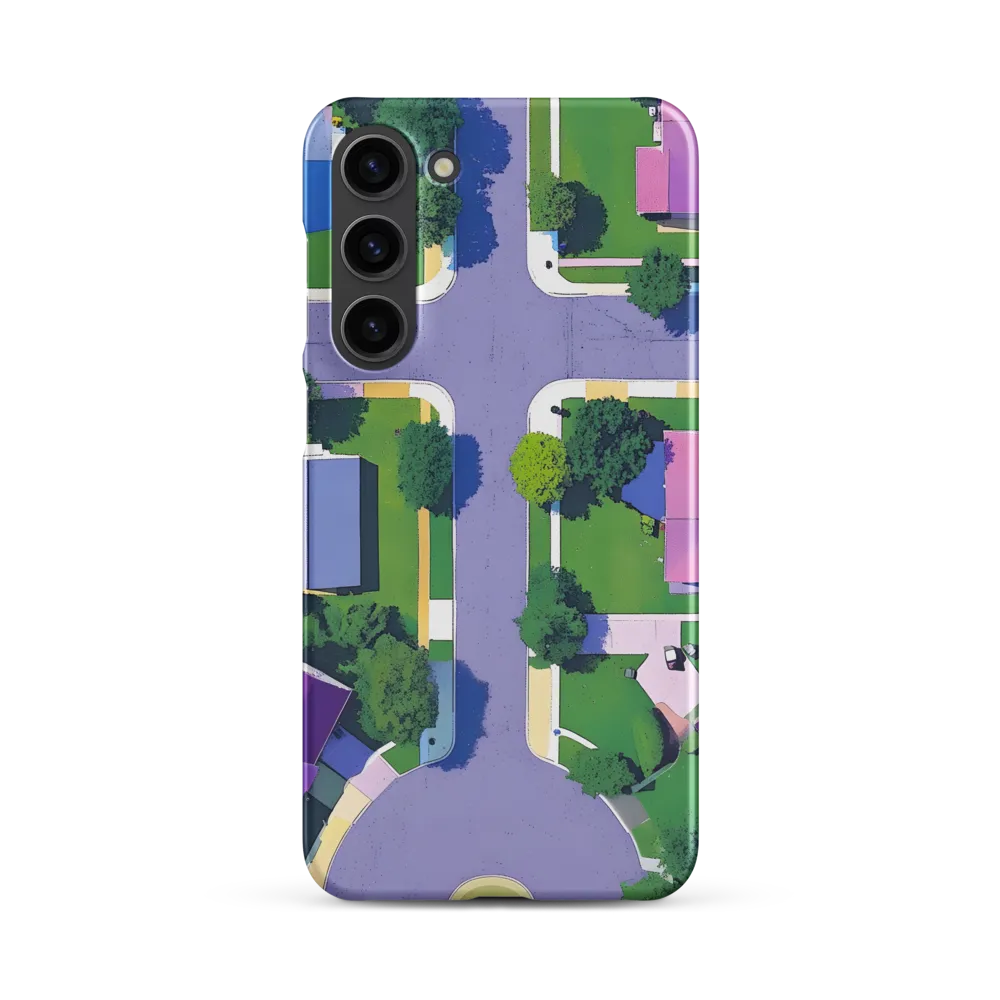 Aerial Harmony: Suburban Crossroads
