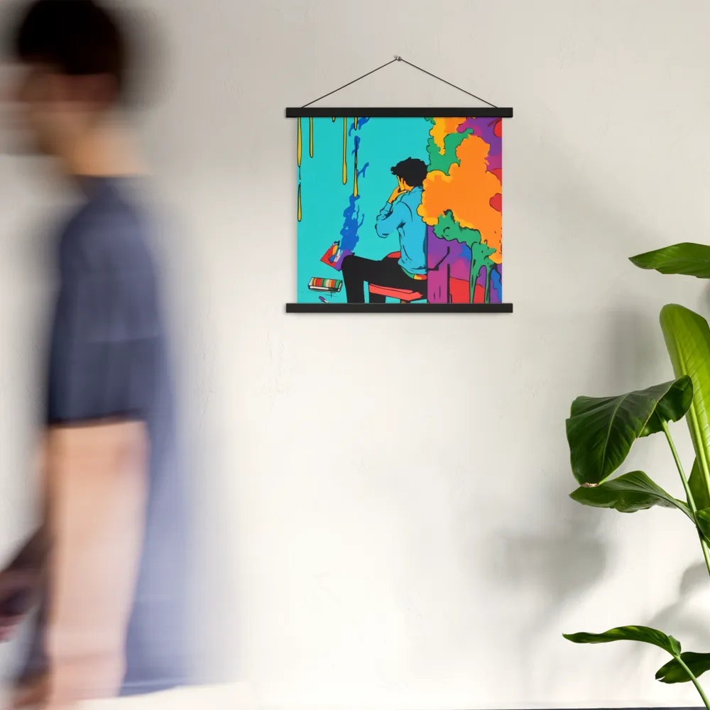 The Artist Within | Poster With Black Wood Hanger | 18″×18″
