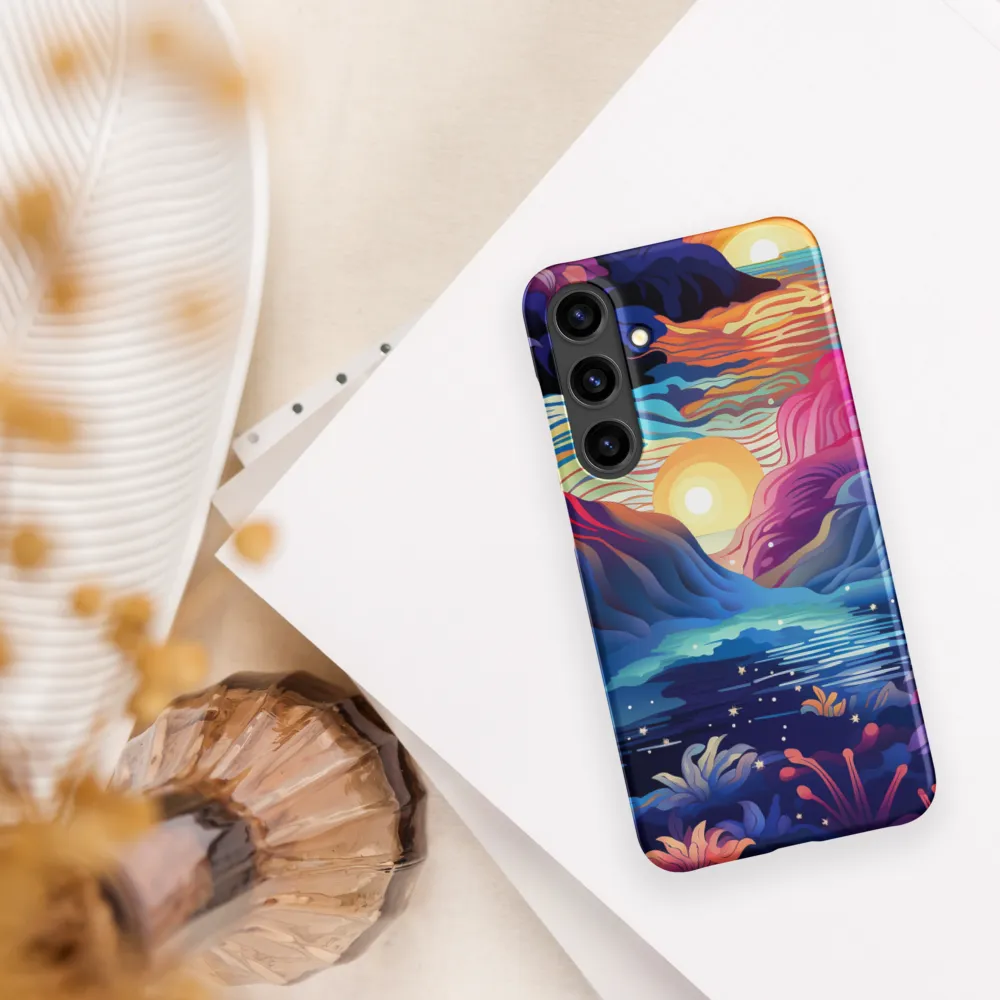 Tropical Dreamscape | Phone Case |  S24 Plus | Snap Case | Matte