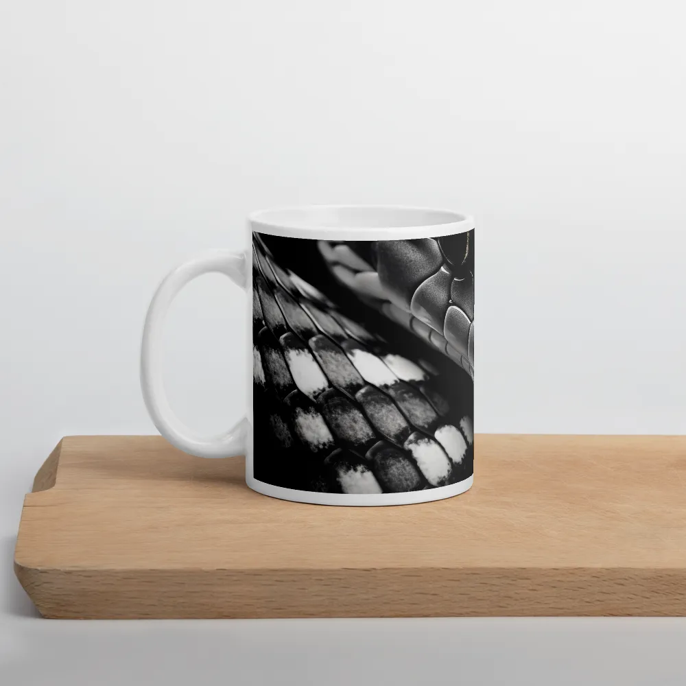 Enigmatic Elegance of the Serpent | Mug with White inside | 11 oz