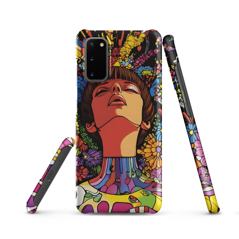 Vibrant Ecstasy: A Psychedelic Portrait