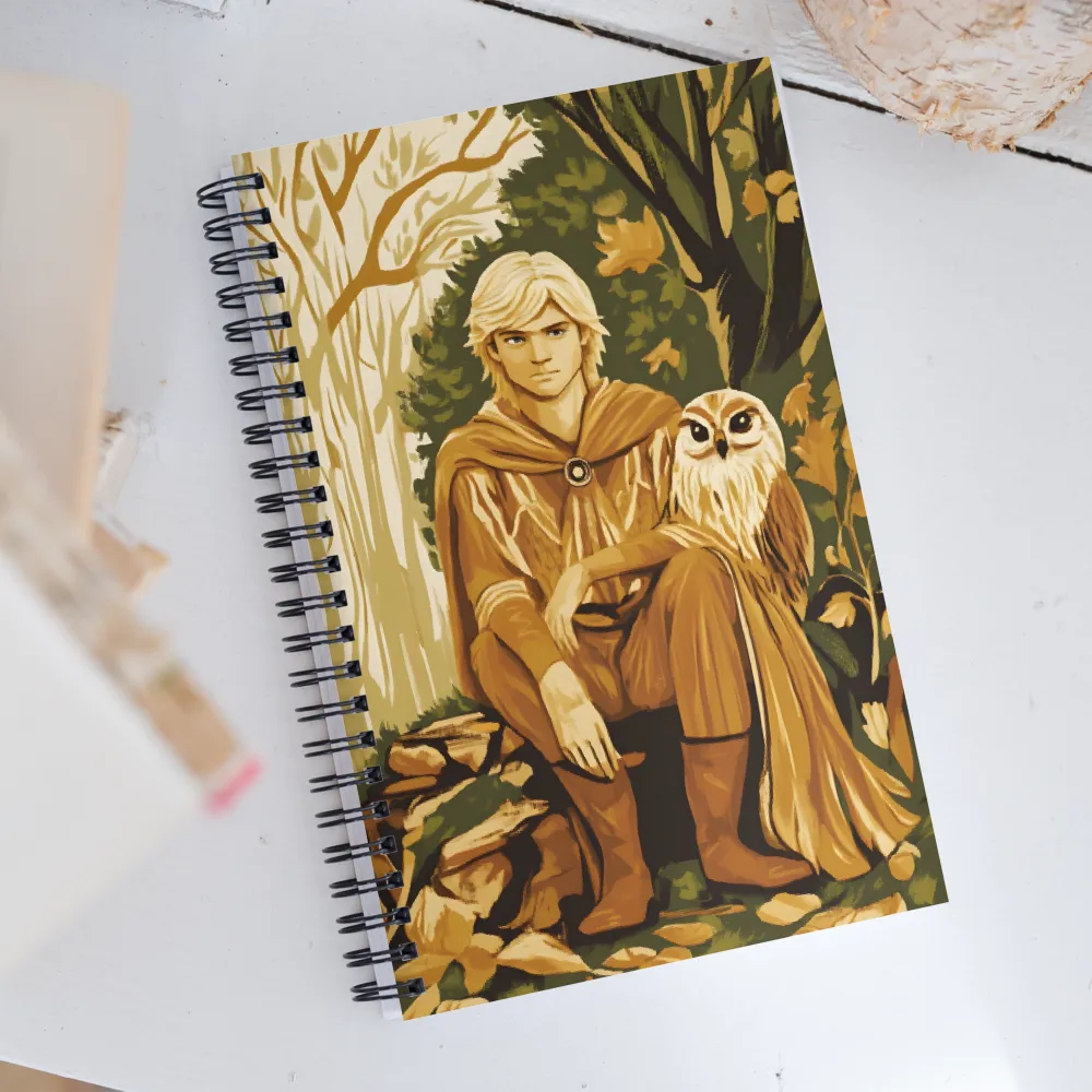 Guardian of the Forest | Spiral Notebook