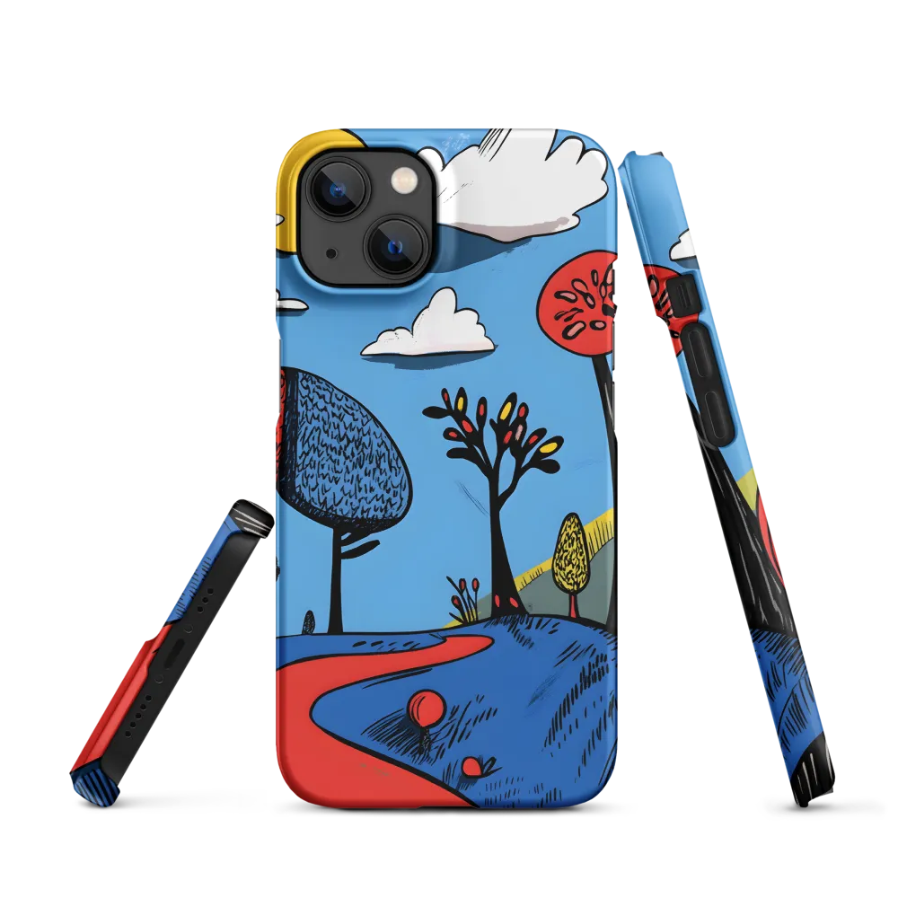 A Playful Journey Through Whimsical Woods | Phone Case |  13 | Snap Case | Matte